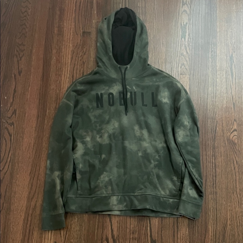 NOBULL Olive Tie-Dye Hoodie